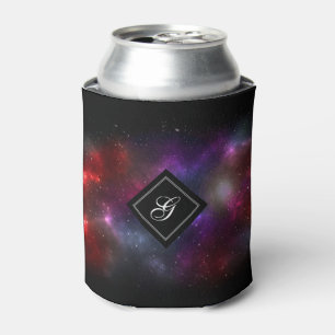 Porta-lata Starfield com poeira cósmica colorido