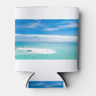 Porta-lata Stellar Clear Island Grace Bay Turks Caicos Beach