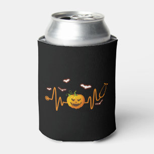 Porta-lata Stethoscope Pumpkin Enfermeira Enfermeira Engraçad