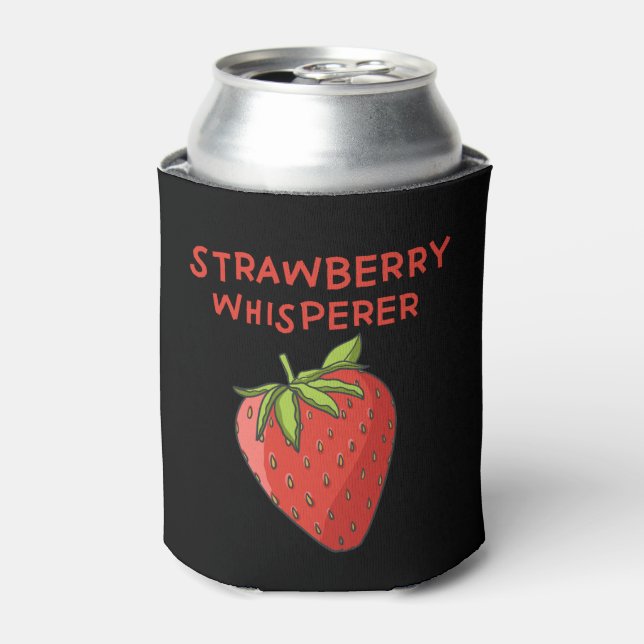 Porta-lata Strawberry Whisperer (Can Front)