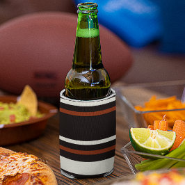 Porta-lata Stripes Castanho Escuro