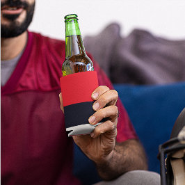 Porta-lata Stripes Vermelhas e Azuis