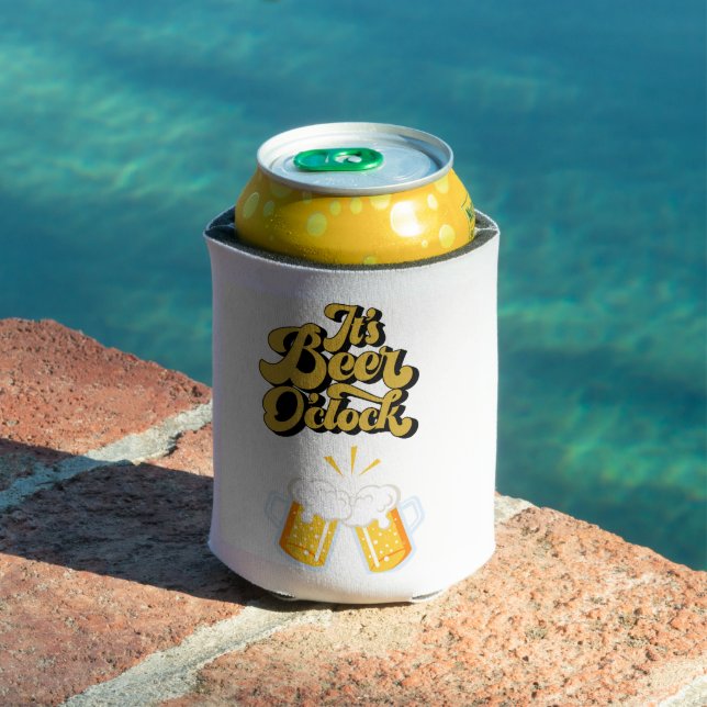 Porta-lata Sua Cerveja o Relógio (Piscina in situ)