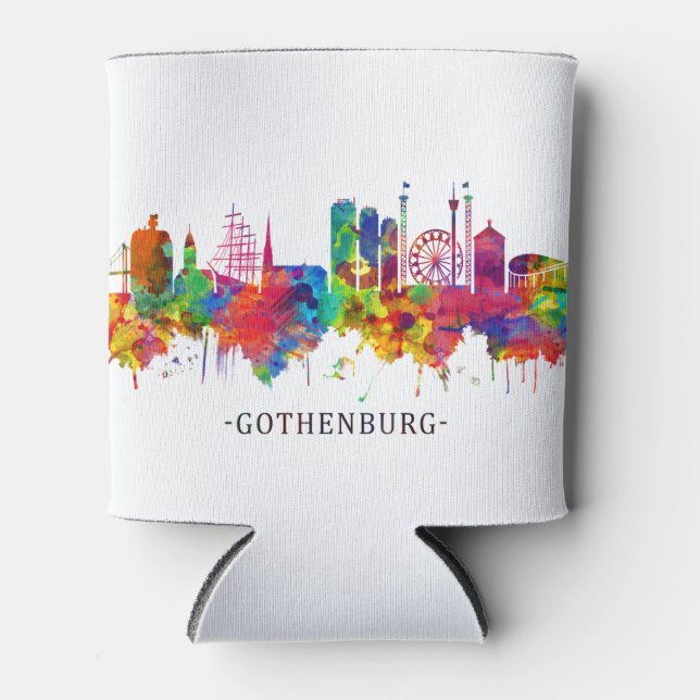 Porta-lata Suecia de Gotemburgo (Frente)