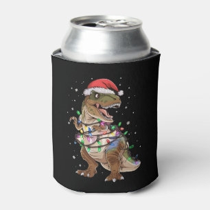 Porta-lata Suéter De Natal Dinossauro T-rex Árvore De Natal D