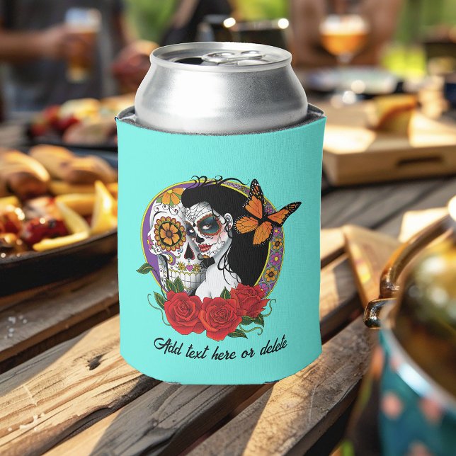 Porta-lata Sugar Skull Art Nouveau (Criador carregado)