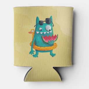 Porta-lata Summer Beach Monster