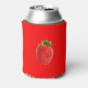 Porta-lata Summer Strawberry