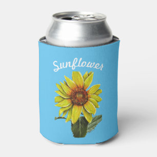 Porta-lata Sunflower Can Cooler