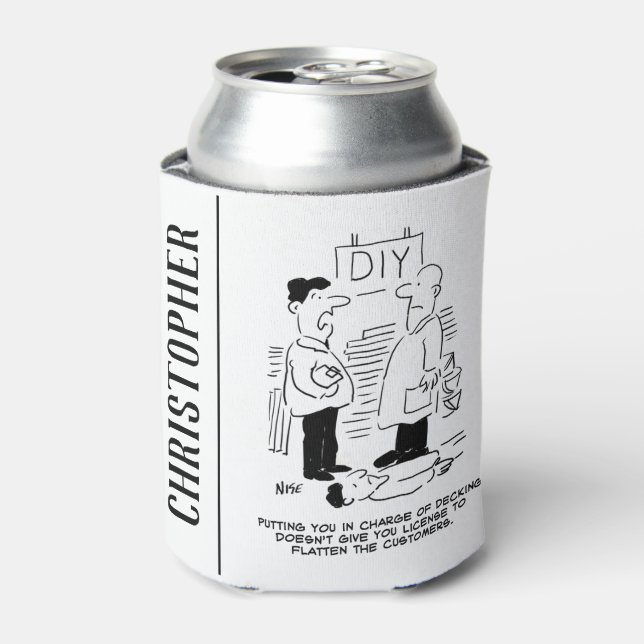 Porta-lata Superstore Retail Comprar Worker e Compro Manager (Can Front)