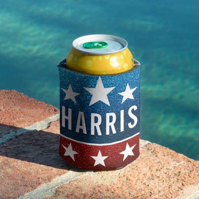 Porta-lata Support Kamala Harris 2024 Progress and Unity (Piscina in situ)