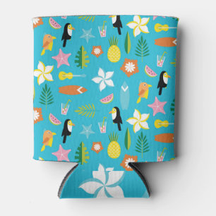 Porta-lata Surf Hawaii Toucan Vintage