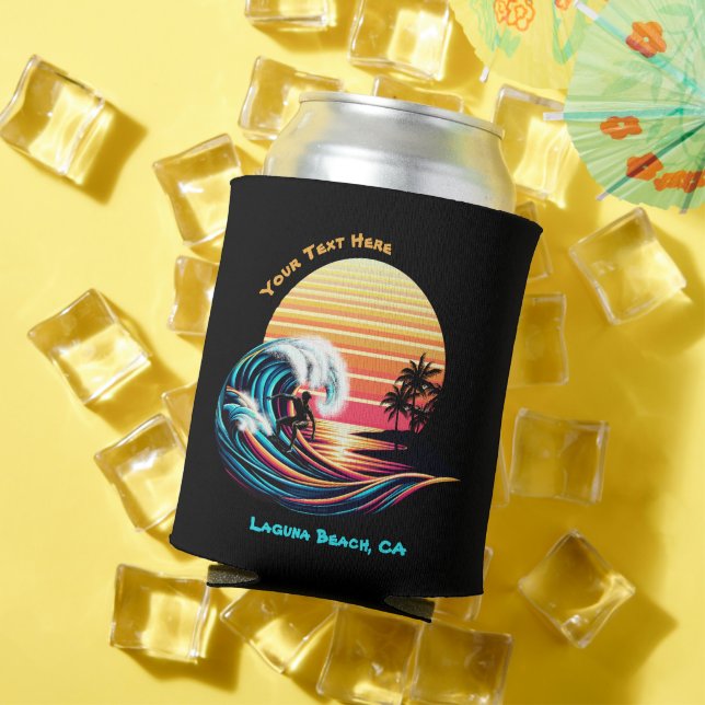 Porta-lata Surfar no Sunset (Verão in situ)