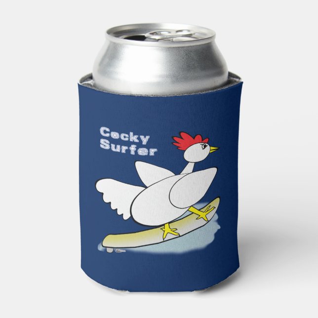 Porta-lata Surfista Cocky (Can Front)