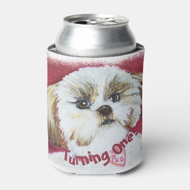 Porta-lata Sweet Shih Tzu (Can Front)