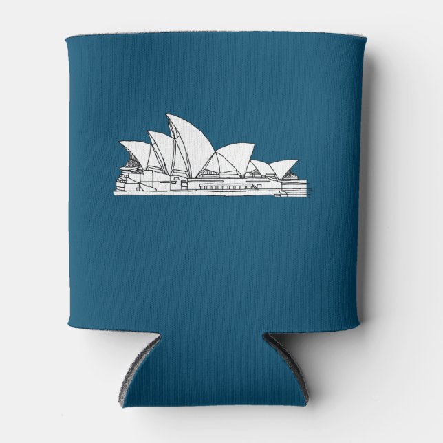 Porta-lata Sydney Opera House - O desenho da Austrália (Frente)