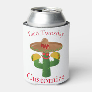 Porta-lata Taco Terça-Feira Saguaro Cactus Thunder_Cove