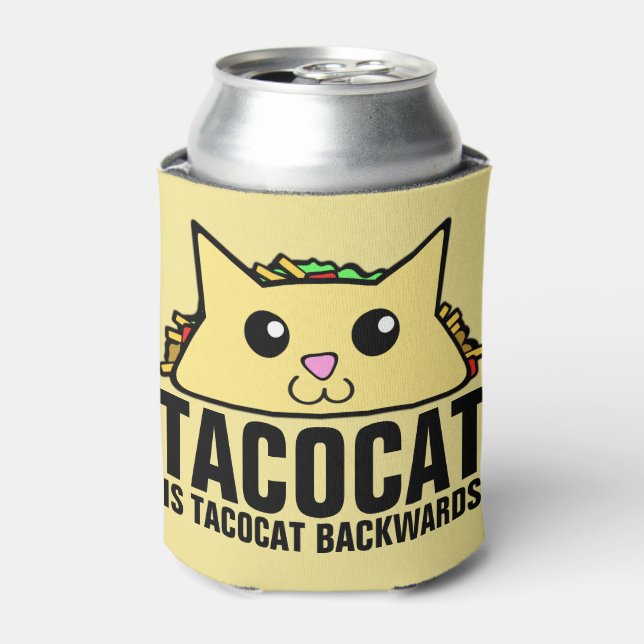 Porta-lata Tacocat para trás (Can Front)