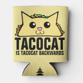 Porta-lata Tacocat para trás