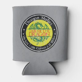 Porta-lata Tail of the Dragon Road US 129 Motorcycle 01