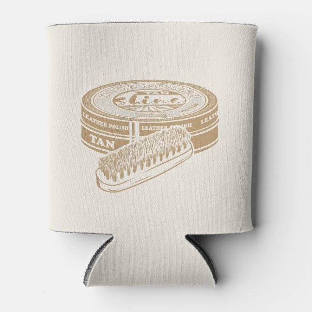 Porta-lata Tan shopollish tin pop art (Frente)