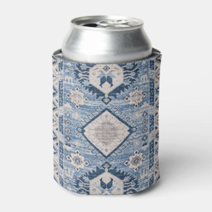 Porta-lata Tapete Kilim Azul Antigo Oriental