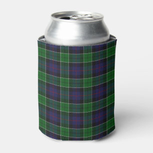 Porta-lata Tartan velho da caça de Leslie do clã do Scotsma