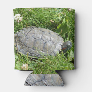 Porta-lata Tartaruga orelhuda vermelha do slider do bebê