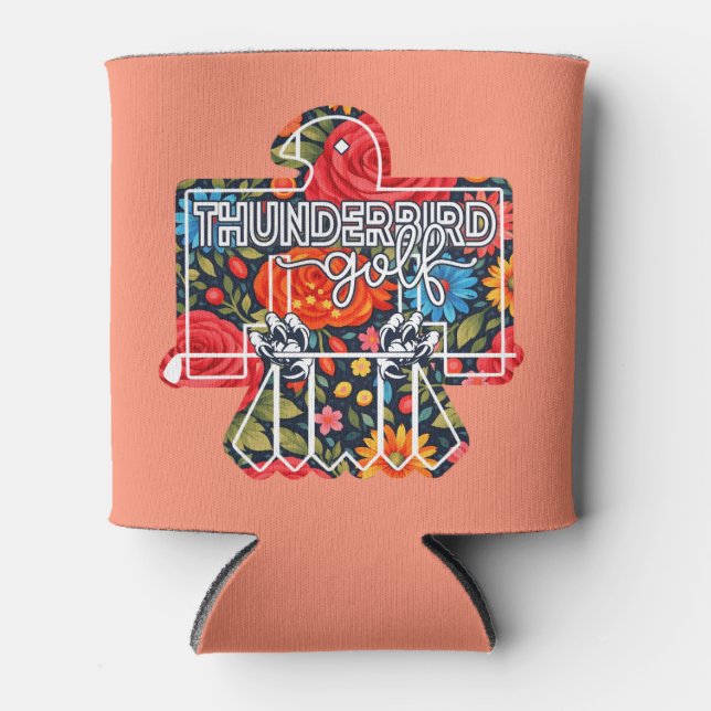 Porta-lata TBIRD Naval Floral (Frente)