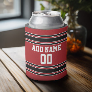 Porta-lata Team Jersey com nome e número personalizados