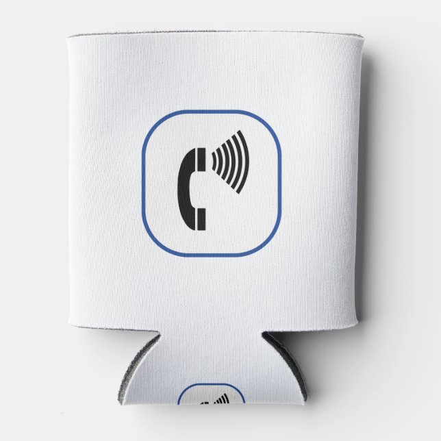 Porta-lata Telefone de controle de volume (Frente)