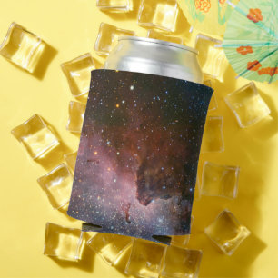 Porta-lata Telescópio do Hubble da Nebulosa Vermelha e Azul