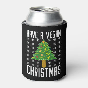 Porta-lata tem um natal vegano