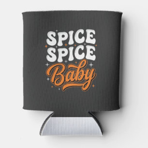 Porta-lata Temática de Halloween Bebê Spice Spice Tipografia
