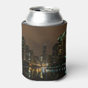 Porta-lata Tempestade que fabrica cerveja sobre Chicago