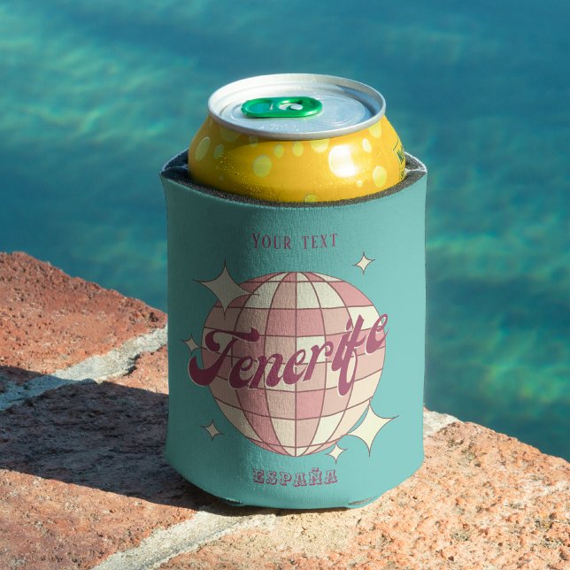 Porta-lata Tenerife canários de férias de Espanha (Criador carregado)