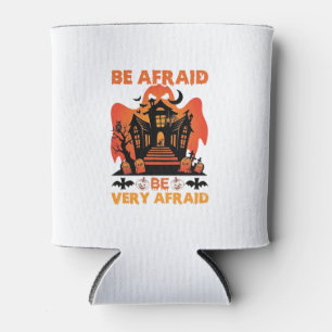 Porta-lata Tenha Muito Medo Casa Assombrada de Halloween Abób