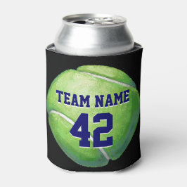 Porta-lata Tênis Ball com nome e número do grupo