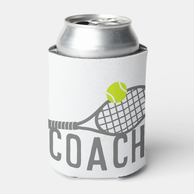 Porta-lata Tênis Coach Custom Text na parte traseira (Can Front)
