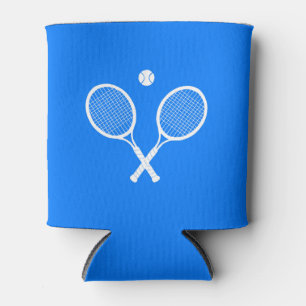 Porta-lata Tênis Rackets e Ball Party Blue