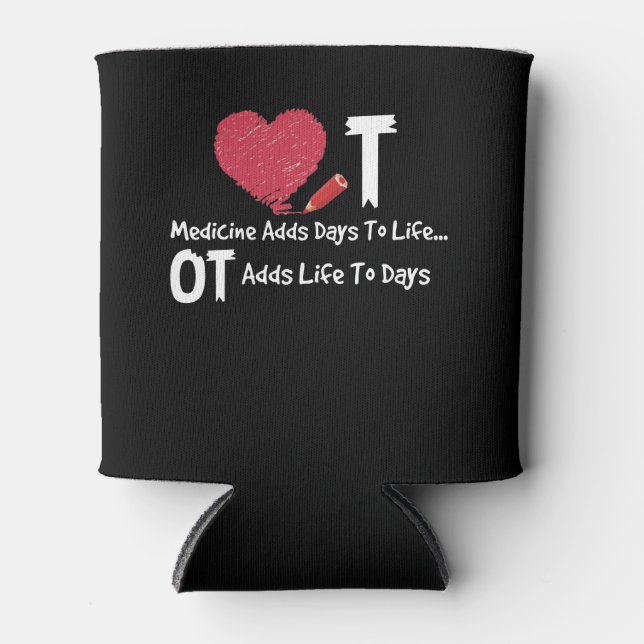 Porta-lata Terapêutica Profissional Adiciona Vida Aos Dias De (Frente)