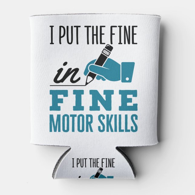 Porta-lata Terapêutica Terapista Ocupacional Belas Competênci (Frente)