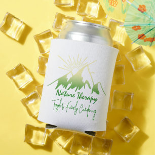 Porta-lata Terapia da natureza Acampamento familiar personali