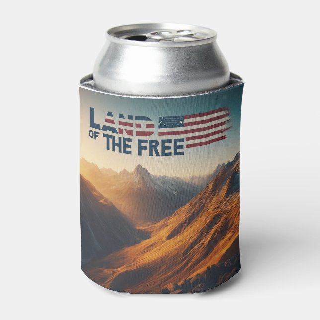 Porta-lata Terra do refrigerador livre (Can Front)