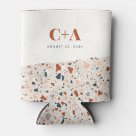 Porta-lata Terrazzo Slab Wedding Guest