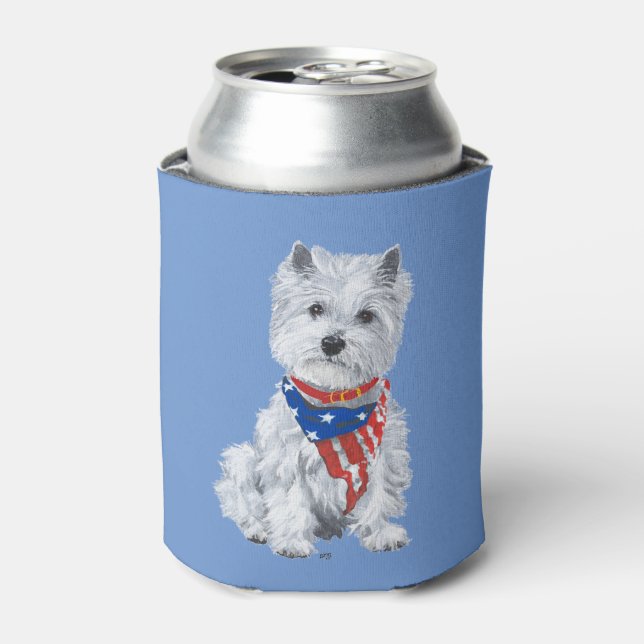 Porta-lata Terrier Branco de West Highland (Can Front)