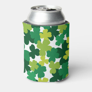 Porta-lata Teste padrão do trevo do dia de St Patrick