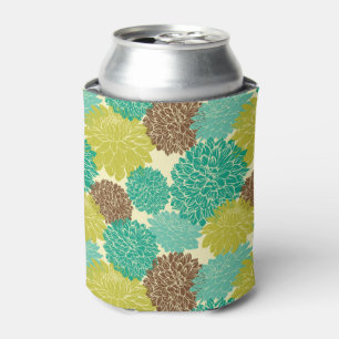 Porta-lata Teste padrão floral 12