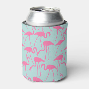 Porta-lata Teste padrão legal do flamingo do verão