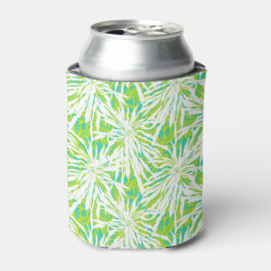 Porta-lata Teste padrão tropical das folhas de palmeira